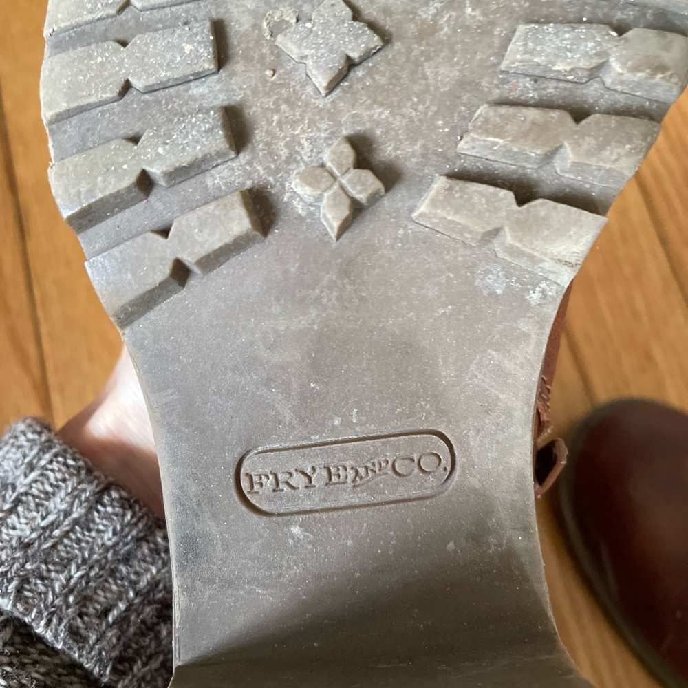 FRYE AND CO. Chestnut Heeled Boots - Picture 8 of 12